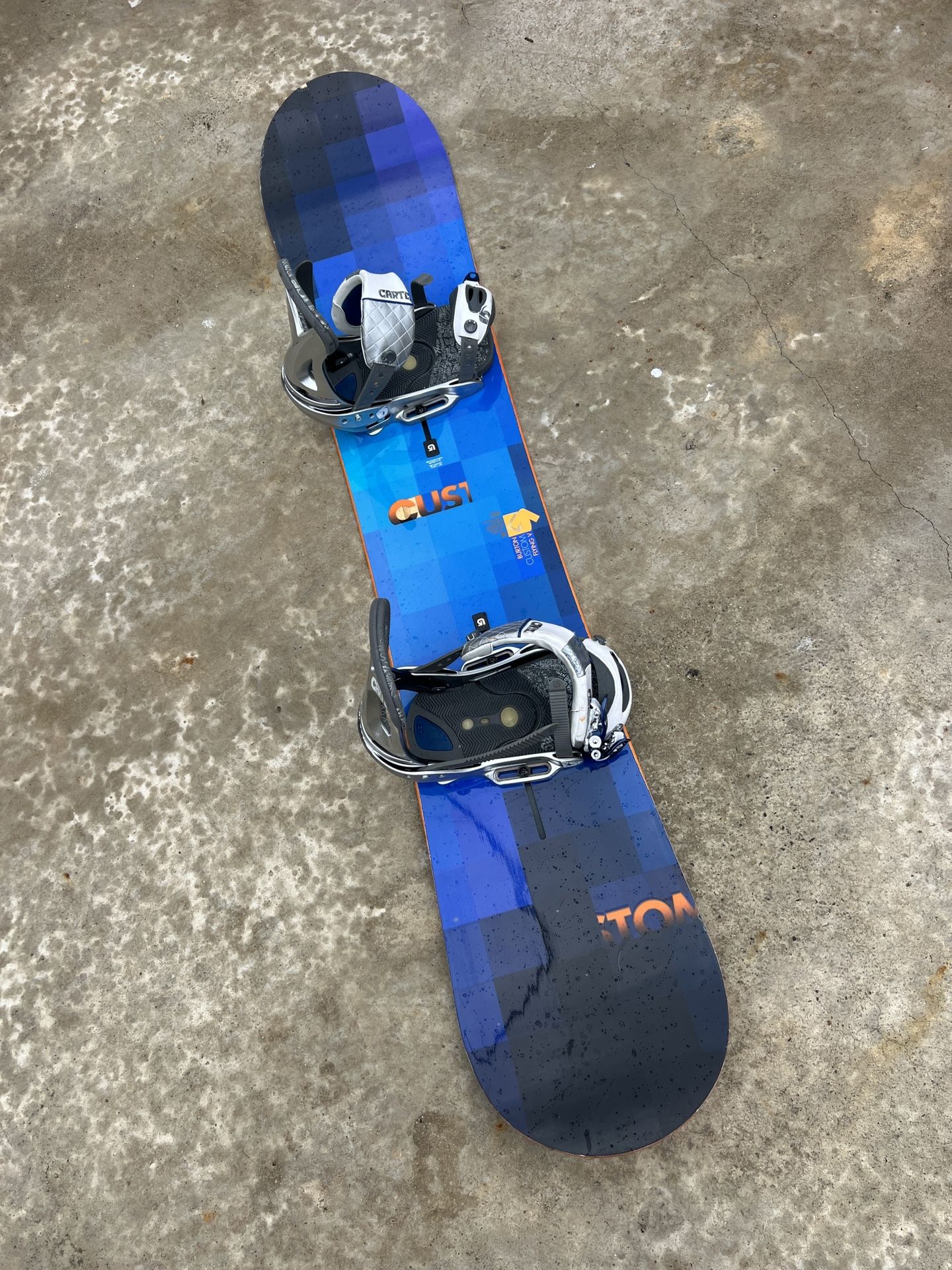 BURTON CUSTOM CAMBER 157w × バインディング変更 BURTON CUSTOM CAMBER 157w × バインディング変更 Burton Custom