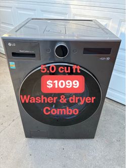 LG washer and dryer combo