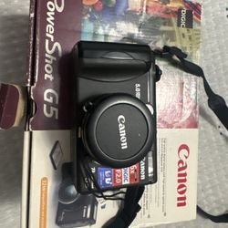 Canon Power shot G5 Camera