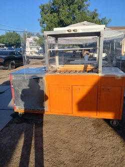 Commercial mobile vending cart