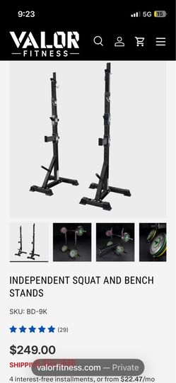 Fitness Squat and bench stands