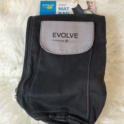 Evolve by Gaiam Yoga Mat Bag, Black/grey