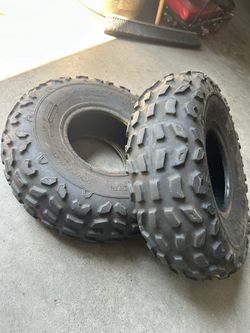 2- Good Condition Dunlop KT536 20x7 - 8