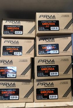8 6.5 prv audio speakers