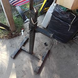 Weight Bar Stand For Bench Press 
