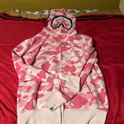 Bape Sweater Pink Size Large In Men
