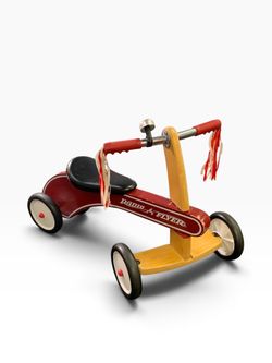 Radio Flyer Red Wooden Ride On
