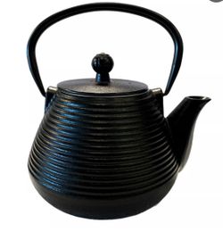 Crate And Barrel Cast Iron Japanese Tea Pot 