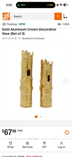 Set of two vase