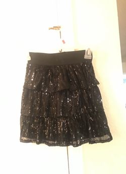 Girl sequin skirt size 12