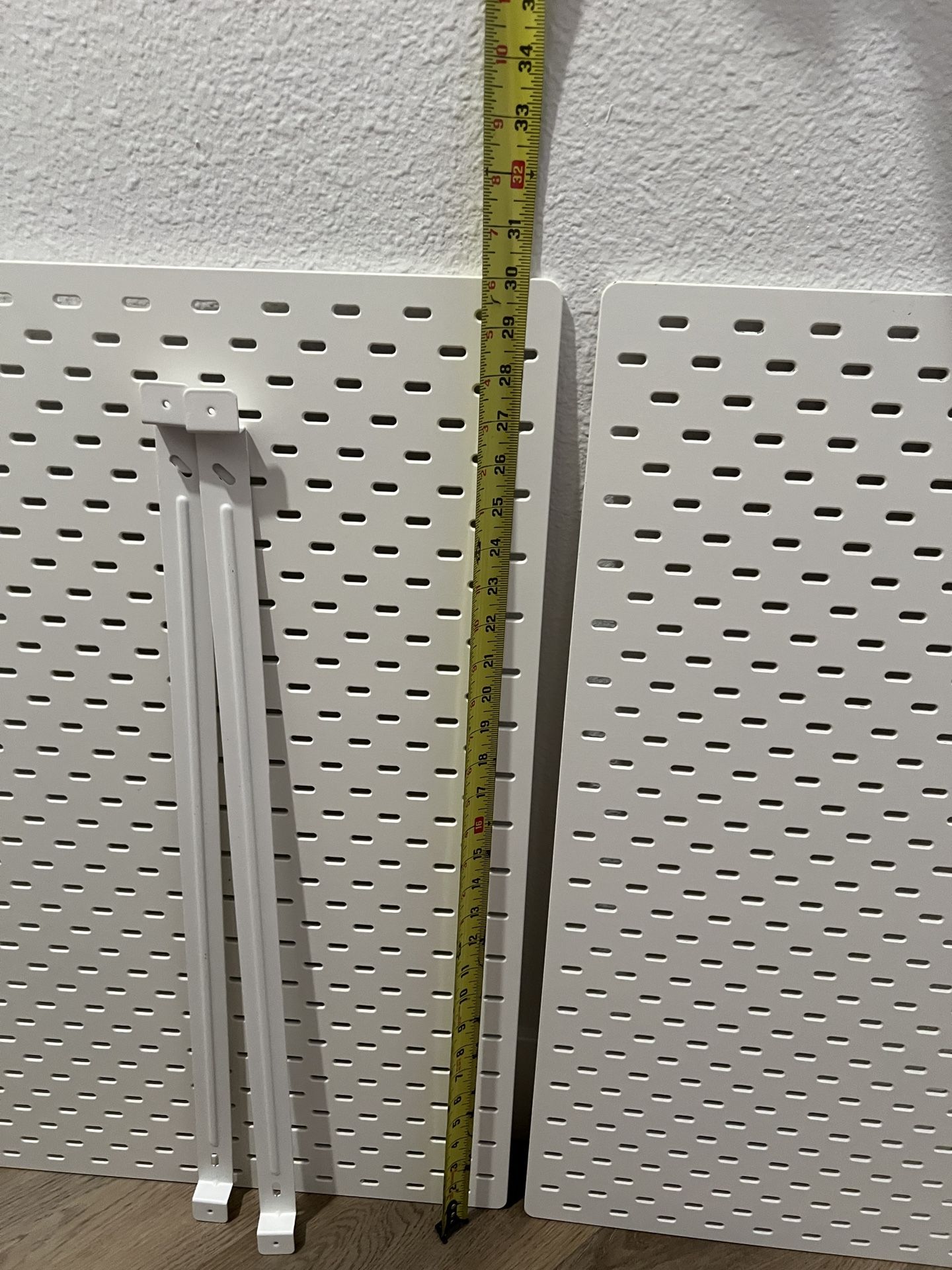 Ikea Skadis Pegboards 30x22”