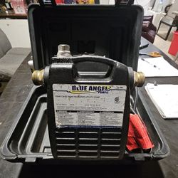 Blue angel transfer pump model 50TK. we're draining water heaters, or basically any standing water.