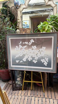 Beautiful well-made, signed in numbered listed artist tree flowers