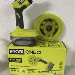 RYOBI ONE+ 18V Cordless VORTEX Power Scrubber (Tool Only)