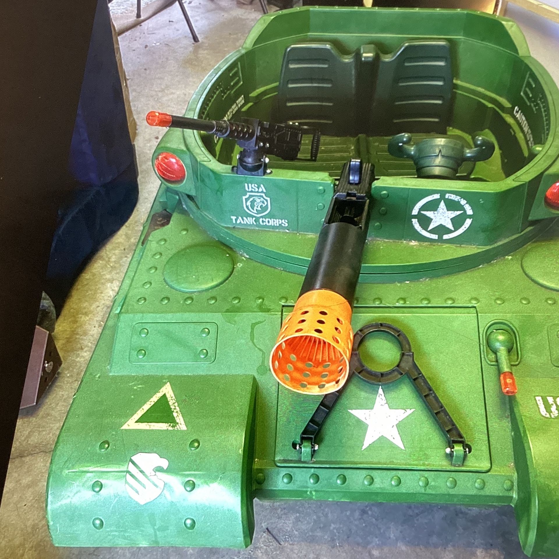 Power Wheels Army Tank