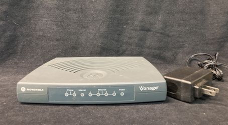 Motorola VT2442-VD Broadband Router & Voice Gateway  VolP Vonage S02