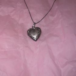 Heart Locket Sterling Silver