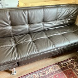 Faux, Leather Futon