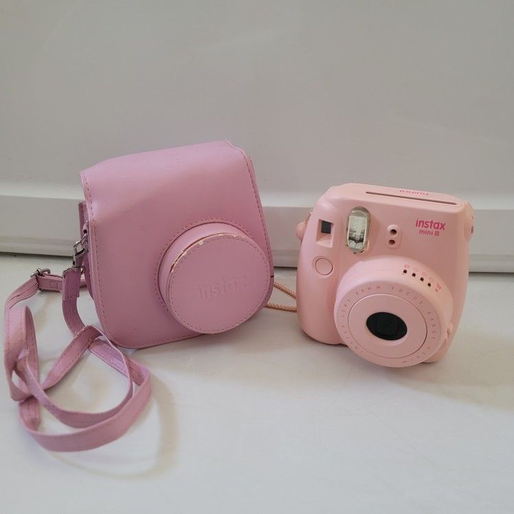 Fujifilm Instax Mini 8 Pink Camera Film Tested Works