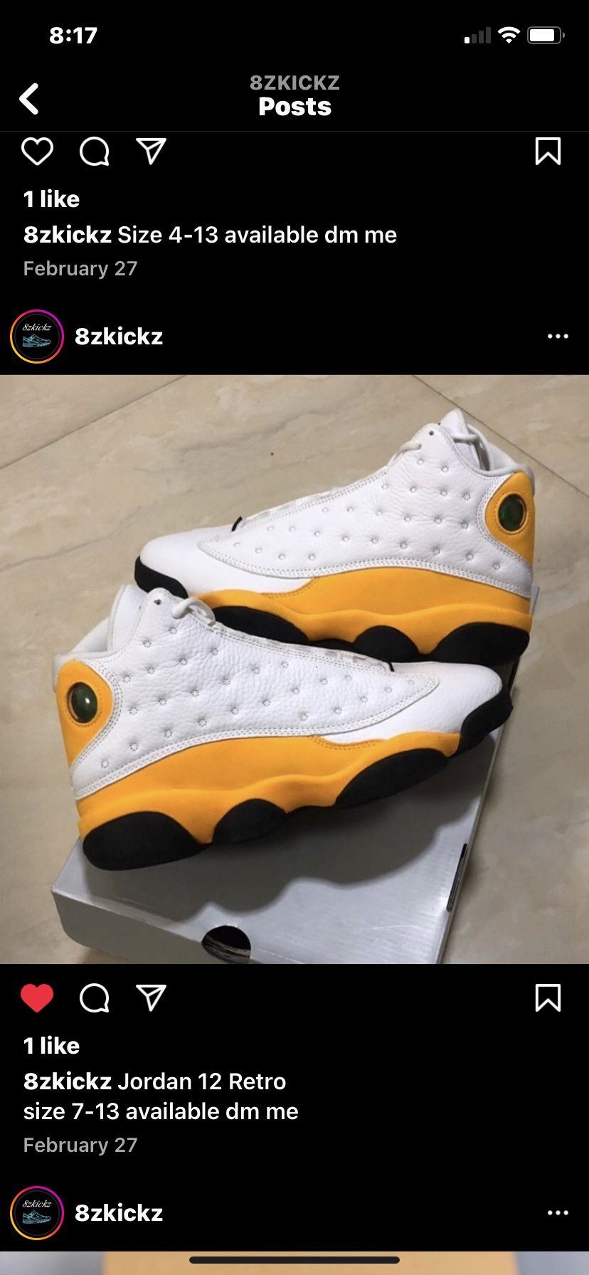 Air Jordan Retro 13 Del Sol