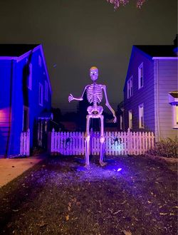 New in box plug in motion sensor activated Halloween decoration