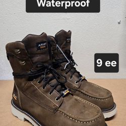 Ariat Work Boots Sz 9ee COMPOSITE TOE