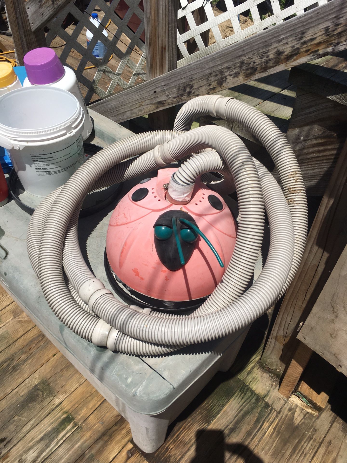 Auto Matic Pool Cleaner ( Beatle) With Hoses