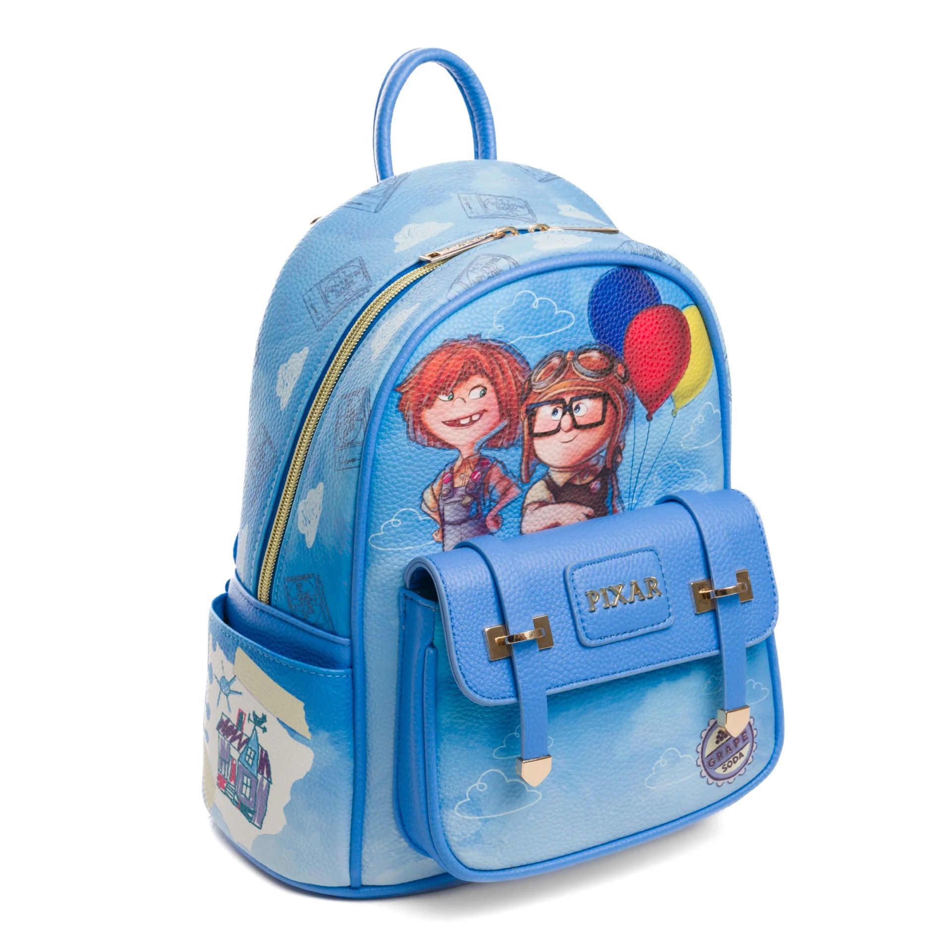 Disney UP Movie Mini Backpack Pixar Small Travel Backpack  display picture 3