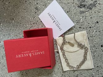 James Avery Silver Chain Link Bracelet