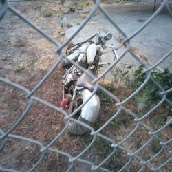 Copper Motorcycle Needs TLC