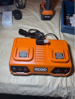 Ridgid fast charger new