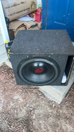 DD 15inch sub in a ported box