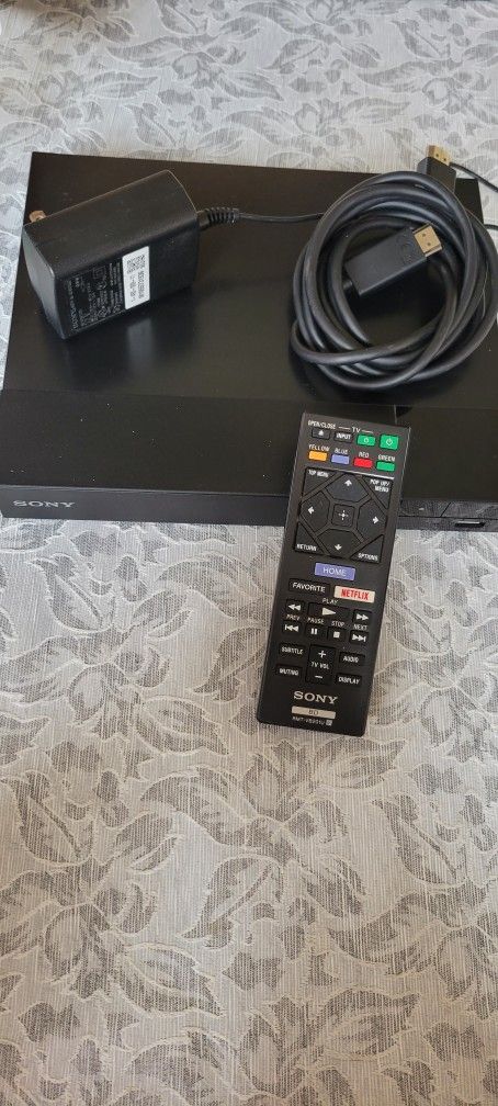 Sony Dvd & Bluetay Player