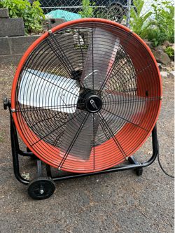 Commercial Electric 24” 2 speed fan