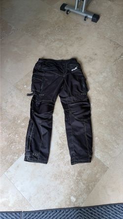 HWK Dual Sport Motorcycle Pants Black L