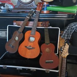 3 Ukuleles For Sell One Is A 1920 