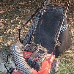Leaf Vacuum/chipper Combo