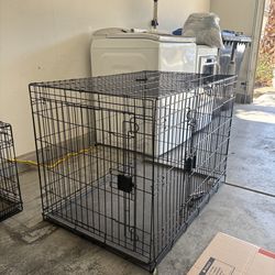 Dog crate for medium dogs 42 inches long and 30 inches height