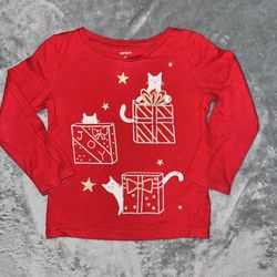 3t toddler girl Christmas long sleeve shirt