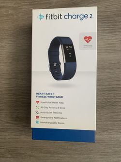 Fitbit Charger 2 Heart Rate Fitness Wristband Black Large Us version
