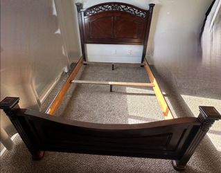 Queen bed frame