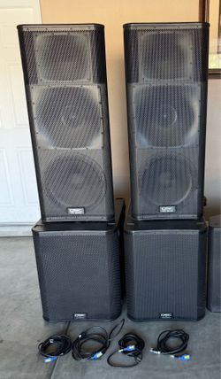 Qsc ks118 and kw153