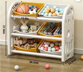 Kids toys storage. New, 4 colors