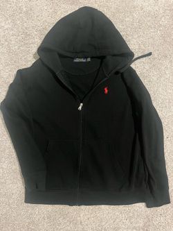 Back polo zip up