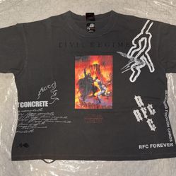 Civil Regime x Star Wars Vader vs Fett Shirt - Size L (boxy fit / cropped)