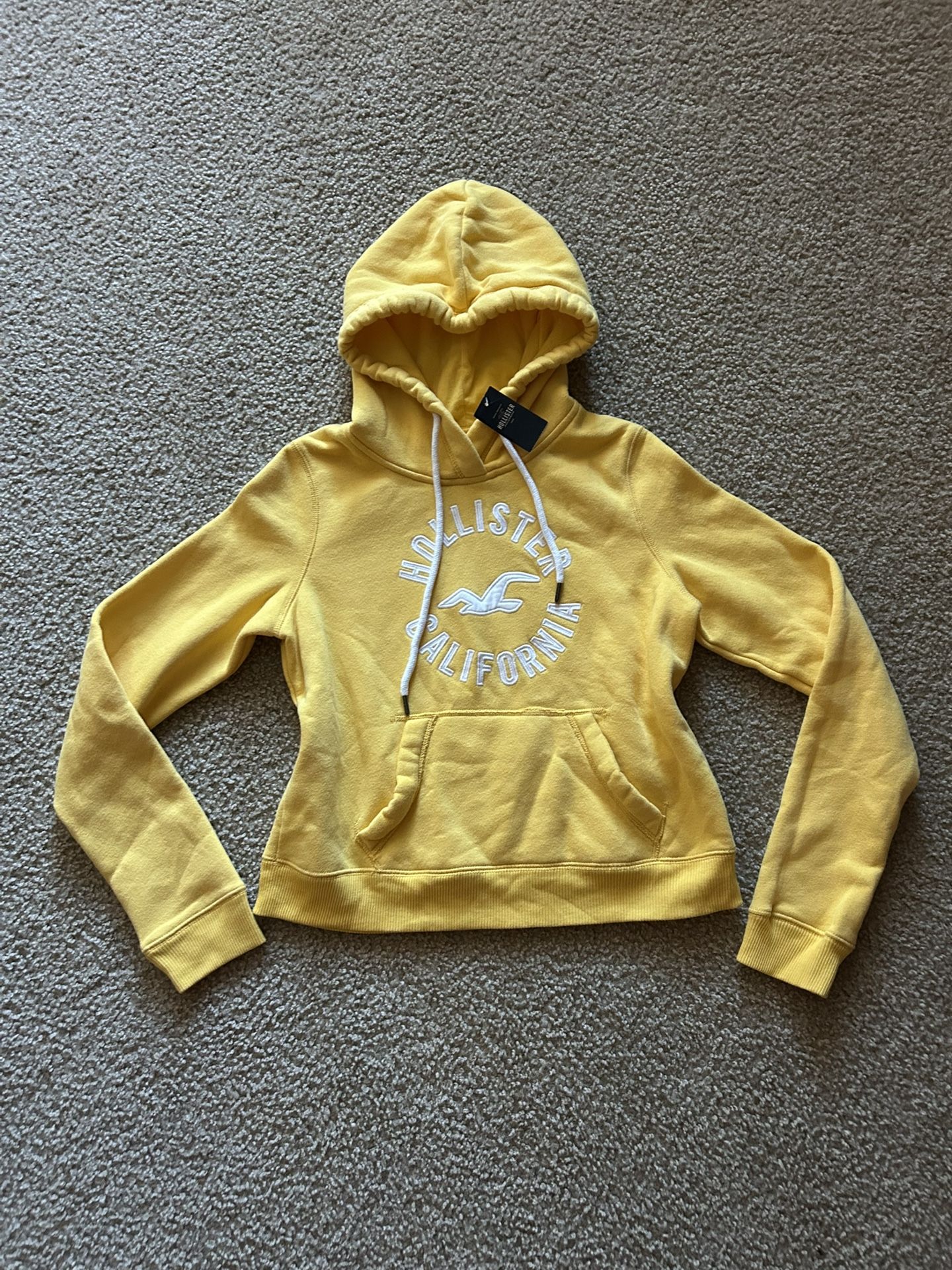 Yellow Hollister Hoodie