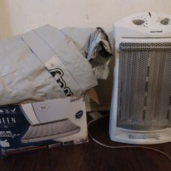 Heater +queen Air Mattress 25.00 