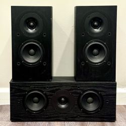 Pioneer Andrew Jones SP-BS22-LR Speakers + Matching SP-C22 Center Channel Set