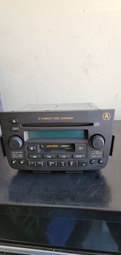 Acura Mdx Factory Cd/tape Player.