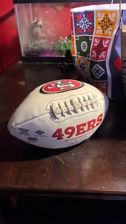49ers Super Bowl football